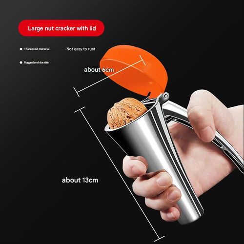 Home Essential Nut Cracker - Convenient Multi-Functional Walnut & Hazelnut Shell Opener | Professional German-Style Nut Cracking Tool