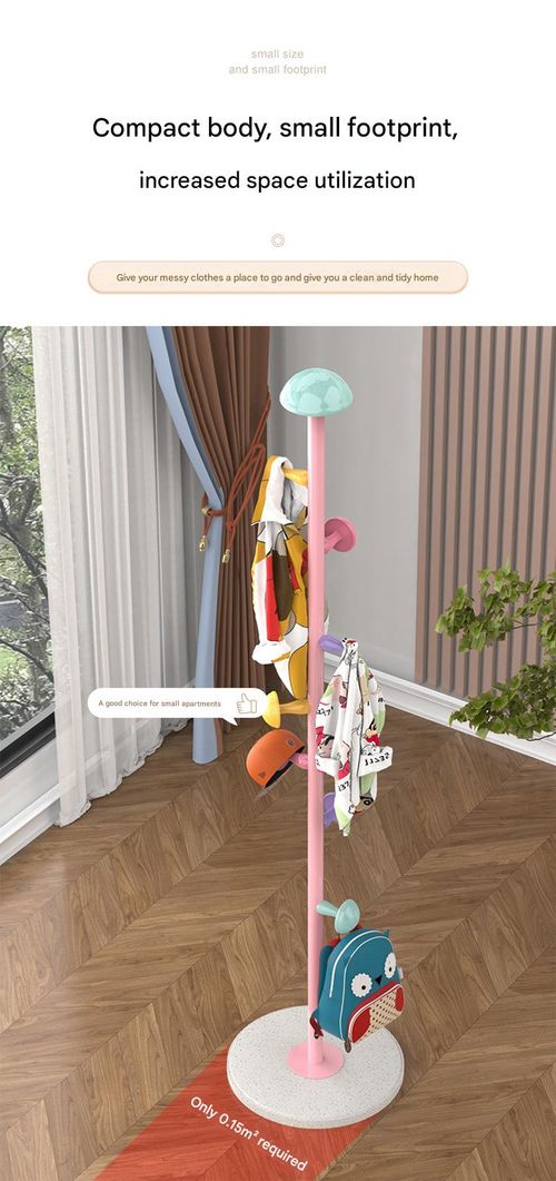 Mushroom Coat Rack for Kids - Heavy-Duty Resin Base w  Multi-Tier Drying & Anti-Wobble Design (Cloud White)