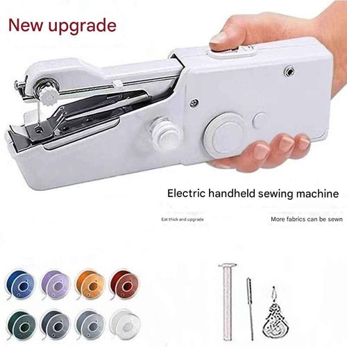 Pocket-Sized Sewing Kit - Rechargeable Mini Handheld Sewing Machine for Quick Clothing Fixes