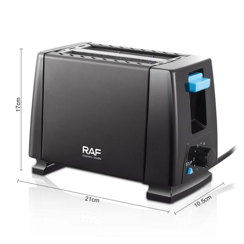 Toaster 2-Slice - Multi-Functional Mini Bread Toaster for Breakfast | Compact Appliance for Toasting Bread, Heating Sandwiches & More