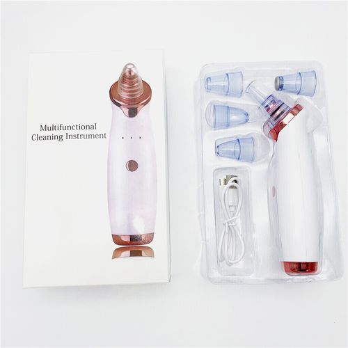 Electric Blackhead Remover - Powerful Pore Vacuum & Microdermabrasion for Deep Facial Cleansing | Home Use Beauty Device