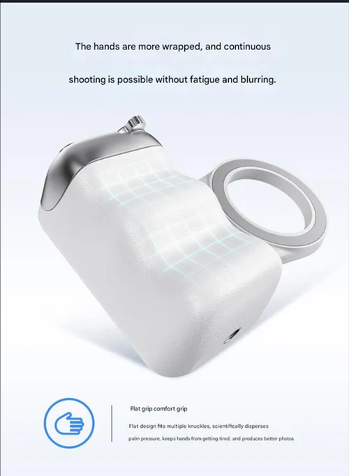 Magnetic camera handle for mobile phone, wireless Bluetooth camera, beauty and anti-shake