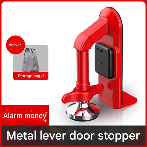 Smart Alarm Door Stopper - Portable Security for Home, Hotel & Travel | Women & Solo Traveler Safety Essential
