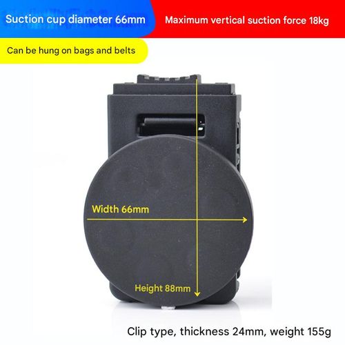 Industrial Strength Magnetic Waist Clip - Neodymium Magnet Suction Cup | Essential Tool Organizer for Workers