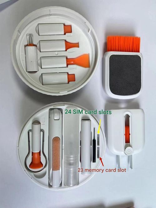 25-in-1 Ultimate Cleaning Kit - Precision Tools for Phones, Cameras, Laptops & Bluetooth Earbuds | All-in-One Dust Removal Brush Set (Portable Case)