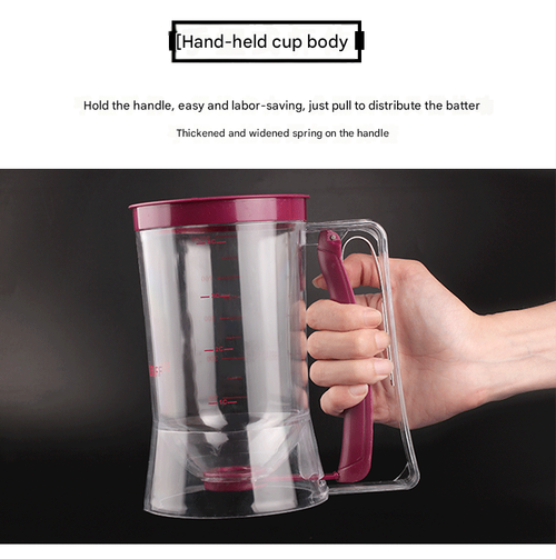 Cupcake Batter Dispenser - Efficient Handheld Funnel Batter Dispenser | Precision Batter Separator for Cupcake Baking