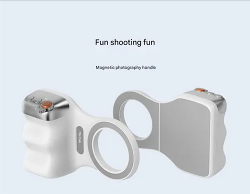 Magnetic camera handle for mobile phone, wireless Bluetooth camera, beauty and anti-shake