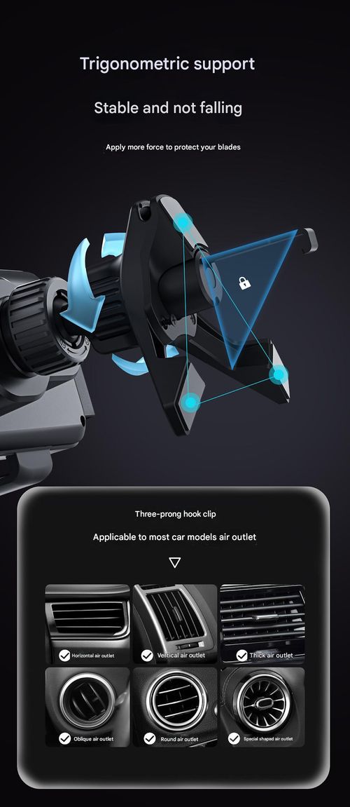 Magnetic Car Phone Mount for Huawei & Samsung Foldable Phones - Dedicated Rotating Navigation Holder with Wireless Charging