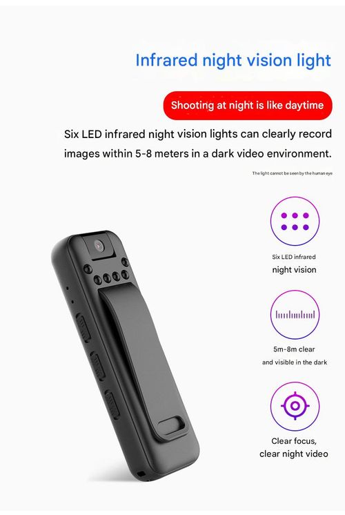 HD Smart Noise-Canceling Voice Recorder & Video Camera - 1080P Rotating Lens, Long Standby | Built-in 32GB Memory, Dual Function for Audio & Video Recording