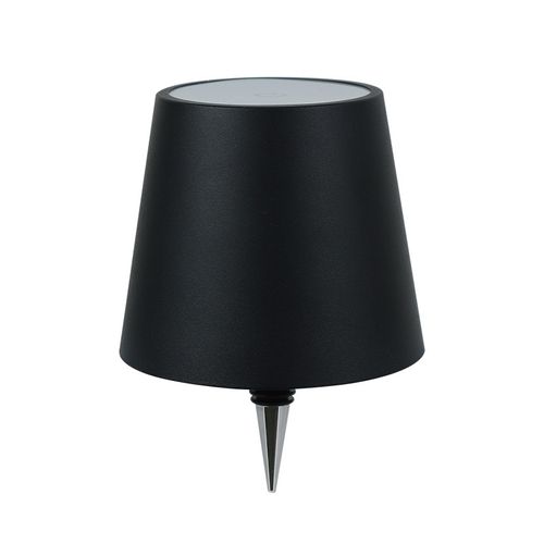 3-Color Adjustable LED Bottle Lamp - Rechargeable Mood Light for Bar | Table, Plug-in Design (Black)