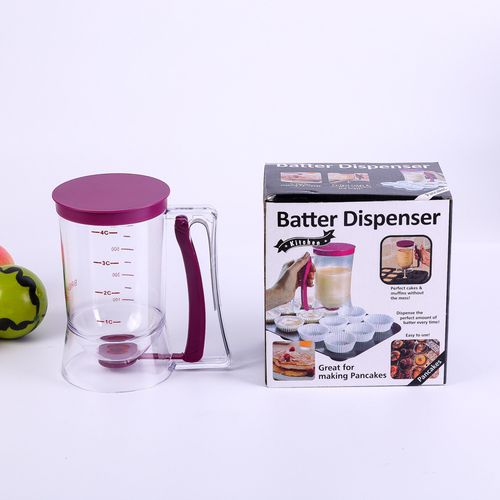 Cupcake Batter Dispenser - Efficient Handheld Funnel Batter Dispenser | Precision Batter Separator for Cupcake Baking