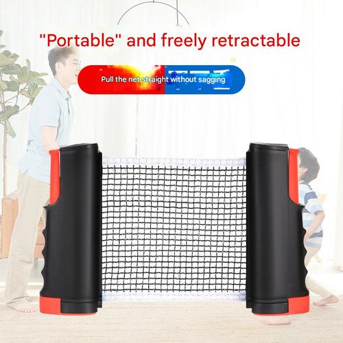 Portable Table Tennis Net Set - Instant Setup Indoor | Outdoor Play