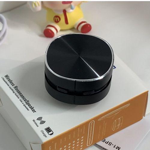 Black Bone Conduction Bluetooth Speaker - Portable Wireless Mini Speaker with Open Design | Comfortable On-the-Go Sound, Model M1R