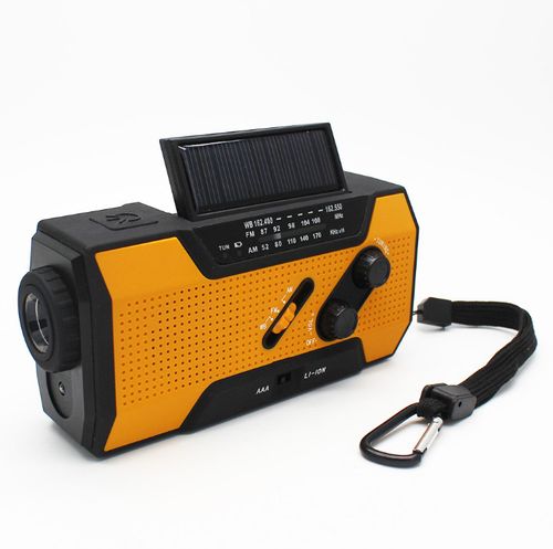 Bestselling Outdoor Emergency Portable Radio - Multi-Functional Solar & Hand-Crank Powered Radio with Versatile Survival Features