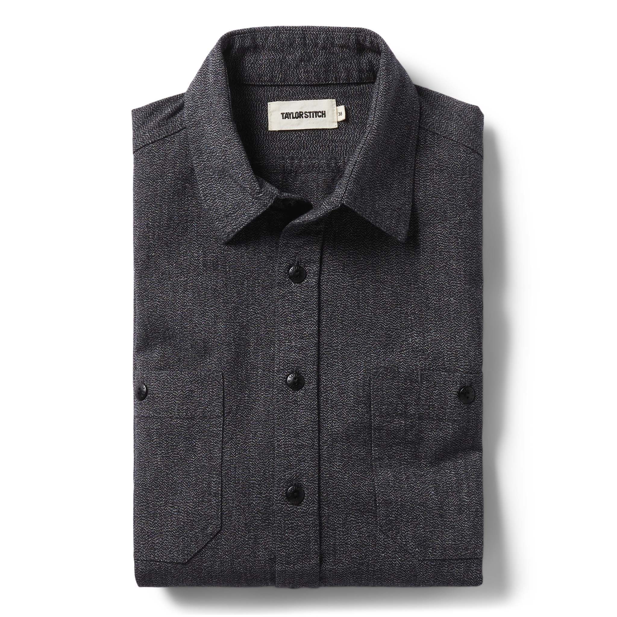 Cuesv Utility Shirt in Ash Jaspe