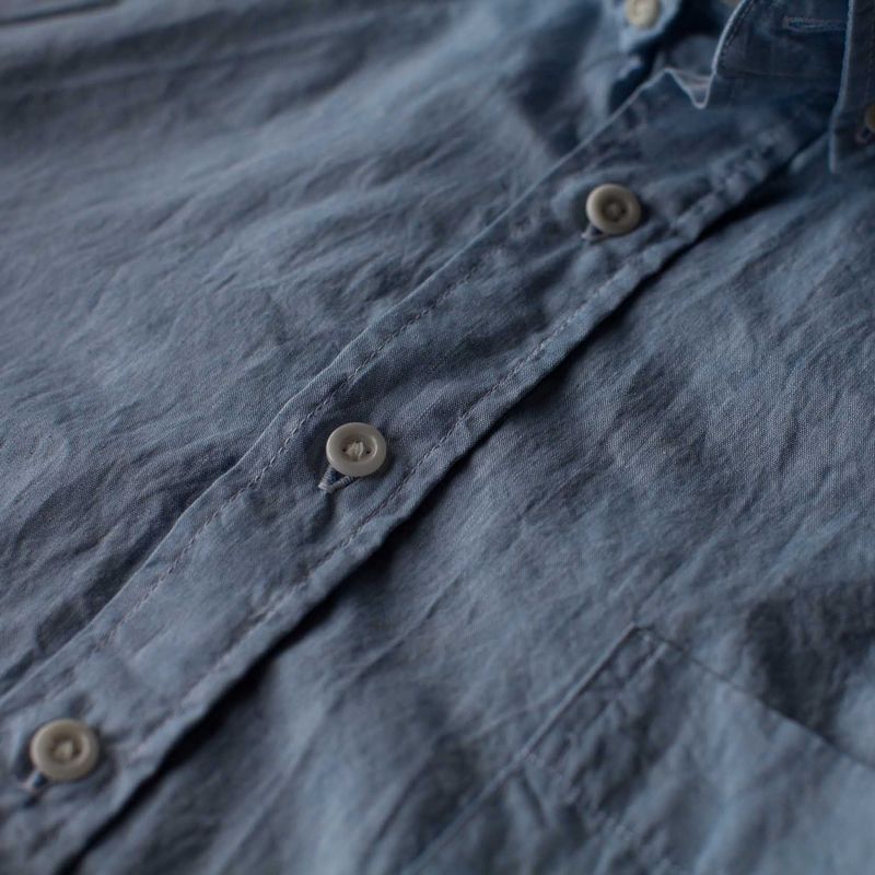 Cuesv Short Sleeve Jack in Light Blue