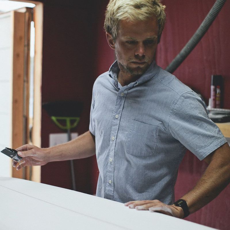 Cuesv Short Sleeve Jack in Light Blue