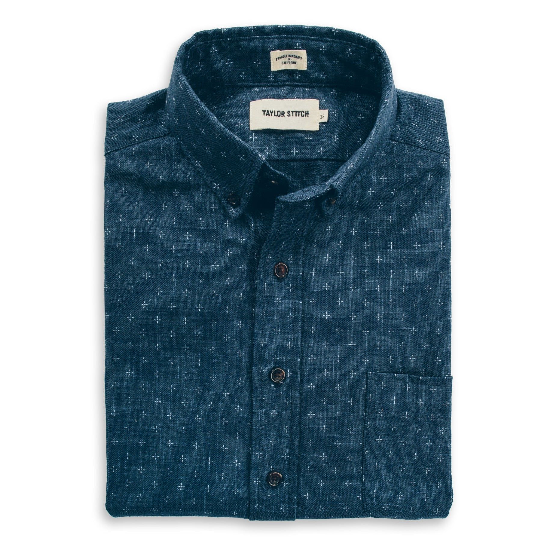 Cuesv Short Sleeve Jack in Indigo Star