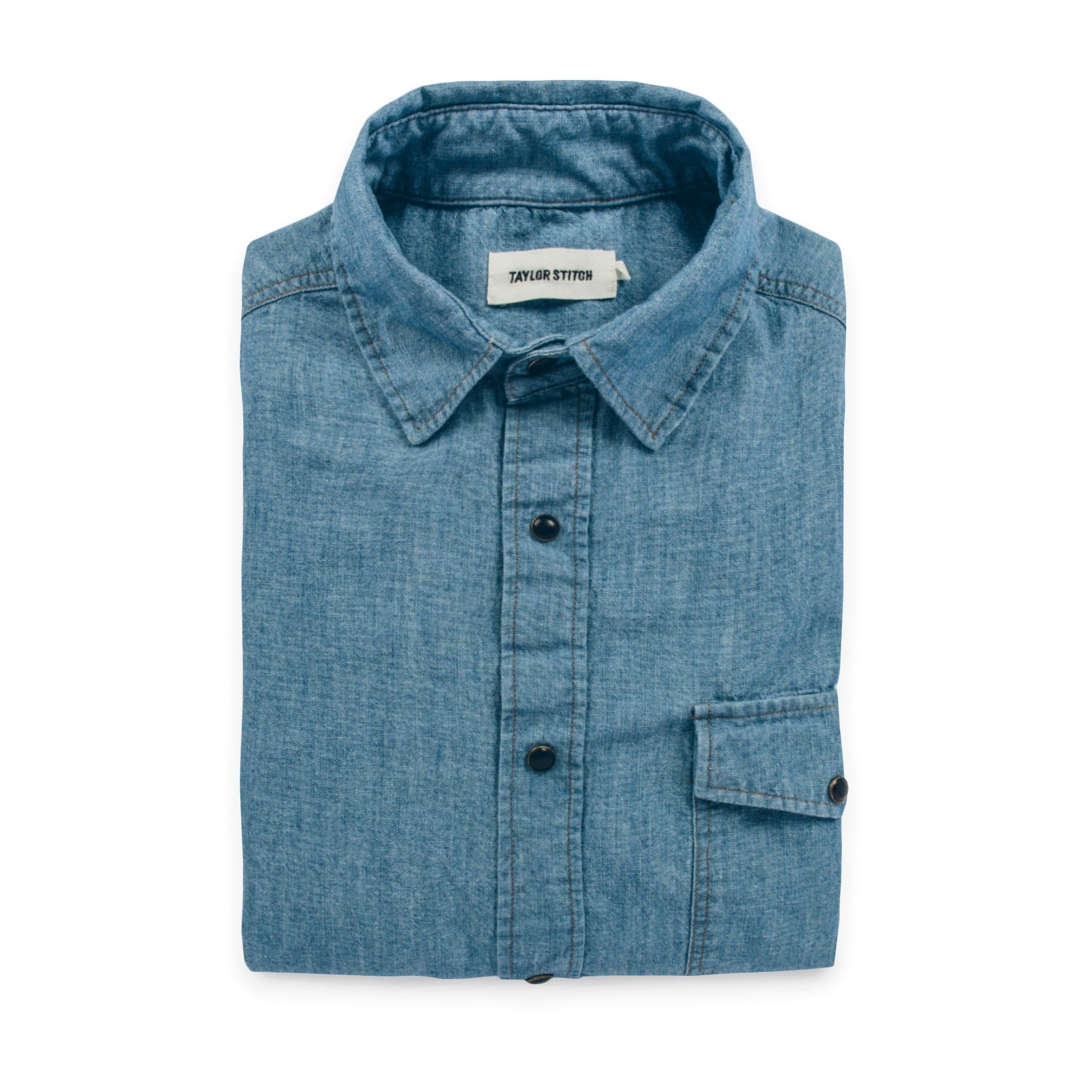 Cuesv Oxnard in Sun Bleached Chambray