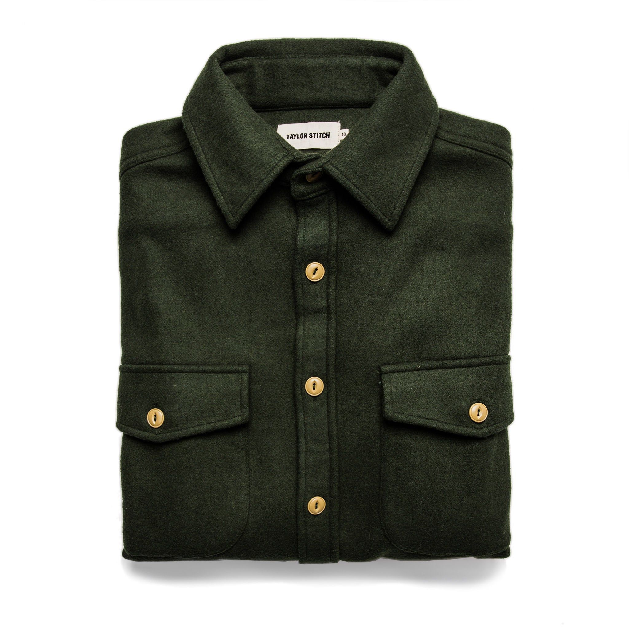 Cuesv Maritime Shirt Jacket in Olive