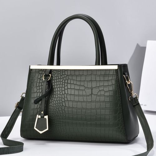High-end Solid Color Shoulder Bags Crossbody Large Capacity texture all-match women's bag copy