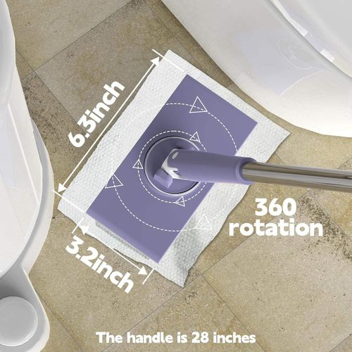 Mini sweeper mop, wet and dry dual-use, kitchen and bathroom wall mirror