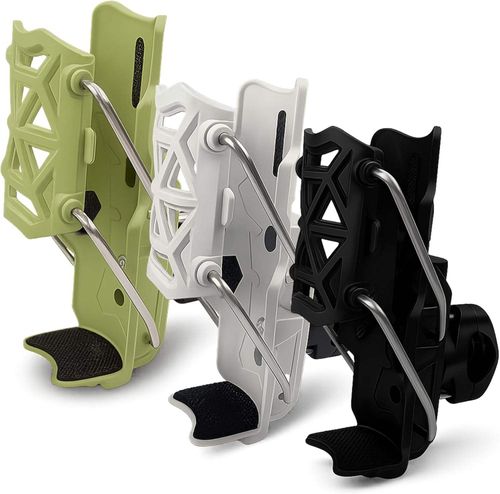 Adaptive bicycle and motorcycle cup holder, 360-degree rotation, suitable for cups with a diameter of 2-3 inches.