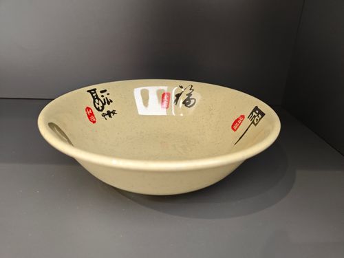 Drop-proof, heat-resistant and durable dense amine tableware
