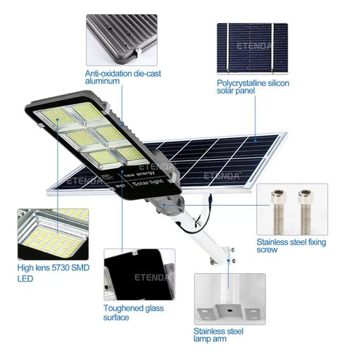240W solar-charged street lights
