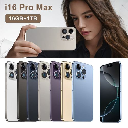 Affordable i16 pro Max smartphone, equipped with the latest Android 11 system and a memory of 16GB + 1TB.