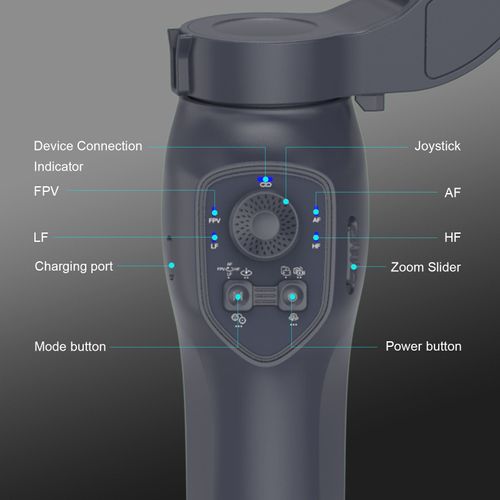 L7Cpro Foldable Smartphone 3-Axis Gimbal Stabilizer