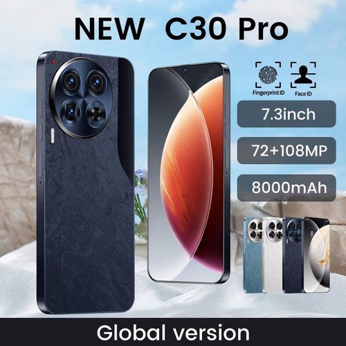 The high-quality smartphone C30 Pro with a 7.3-inch screen