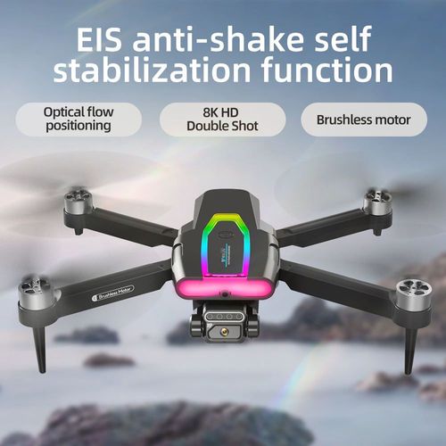 New F199 8K brushless motor foldable frame kit aerial photography drone.