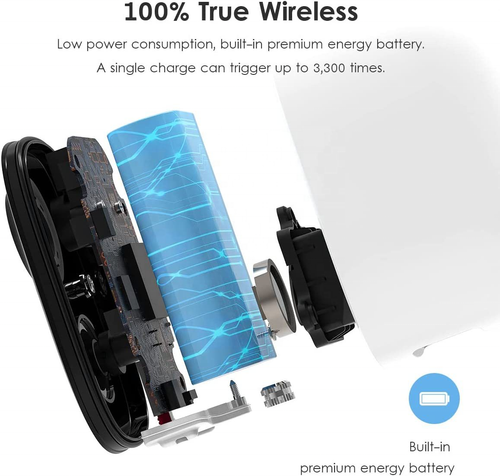 VicoHome 3-megapixel 2K wireless battery-powered spotlight Wi-Fi version surveillance camera