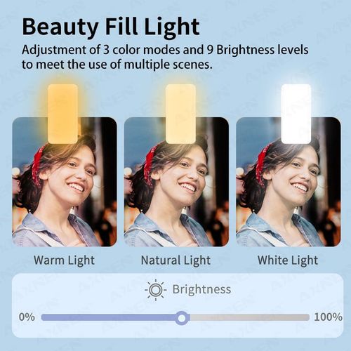 Artificial Intelligence Automatic 360-degree Face Tracking Fill Light Selfie Stick Stabilizer
