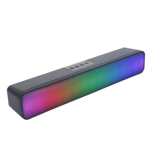 Professional USB card-inserting wireless audio Bluetooth speaker with RGB colorful lights