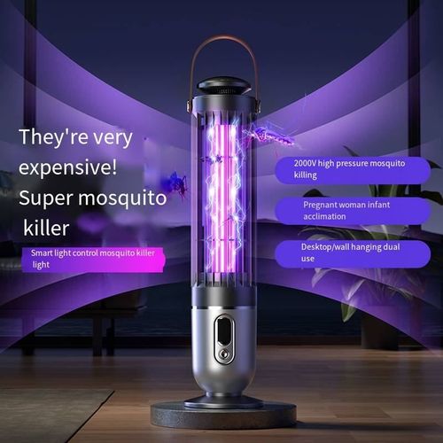New in 2025, an environmentally friendly pest control device made of ABS plastic material, an electric shock type mosquito killer lamp.
