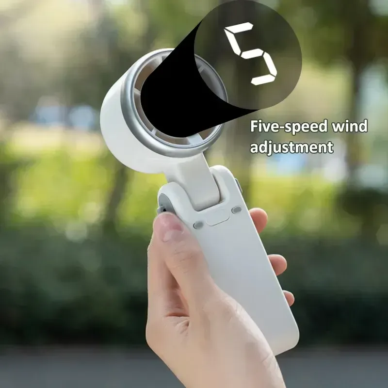 USB Mini Portable Foldable Small Turbo Fan