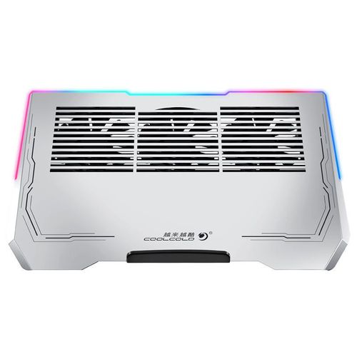 High-end airflow designed 17-inch RGB gaming laptop cooler fan