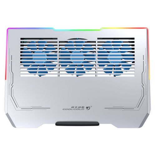 High-end airflow designed 17-inch RGB gaming laptop cooler fan