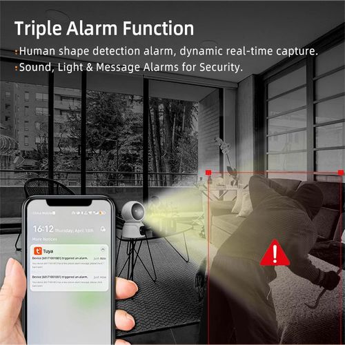 2024 model Wireless Tuya Wi-Fi HD Smart IP Camera