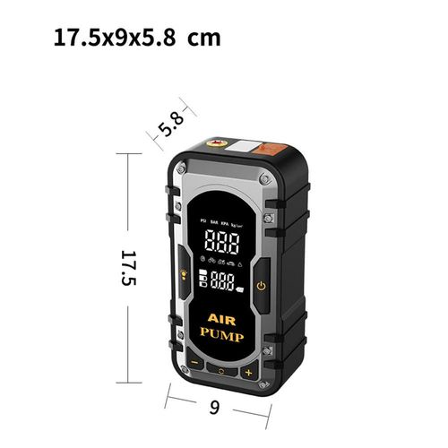 Car Emergency Tools 6000mAh 8000mAh 12V Car Jump Starter Battery Emergency Power Bank Car Air Pump