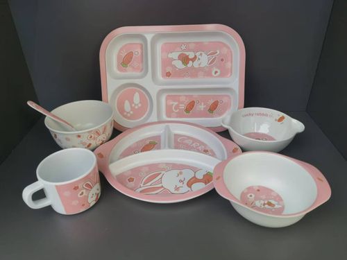 Children's cartoon 7-piece cutlery set