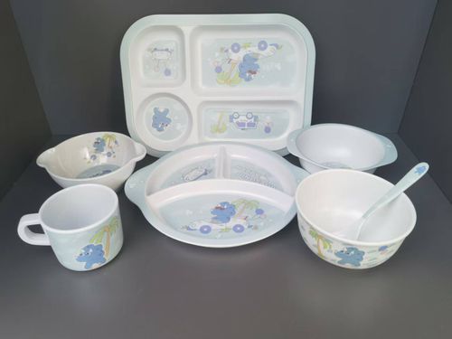 Children's cartoon 7-piece cutlery set