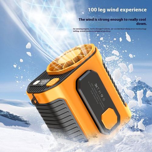 Portable USB Charging 100 Speed High Speed Upgrade Waist Clip Wearable Fan