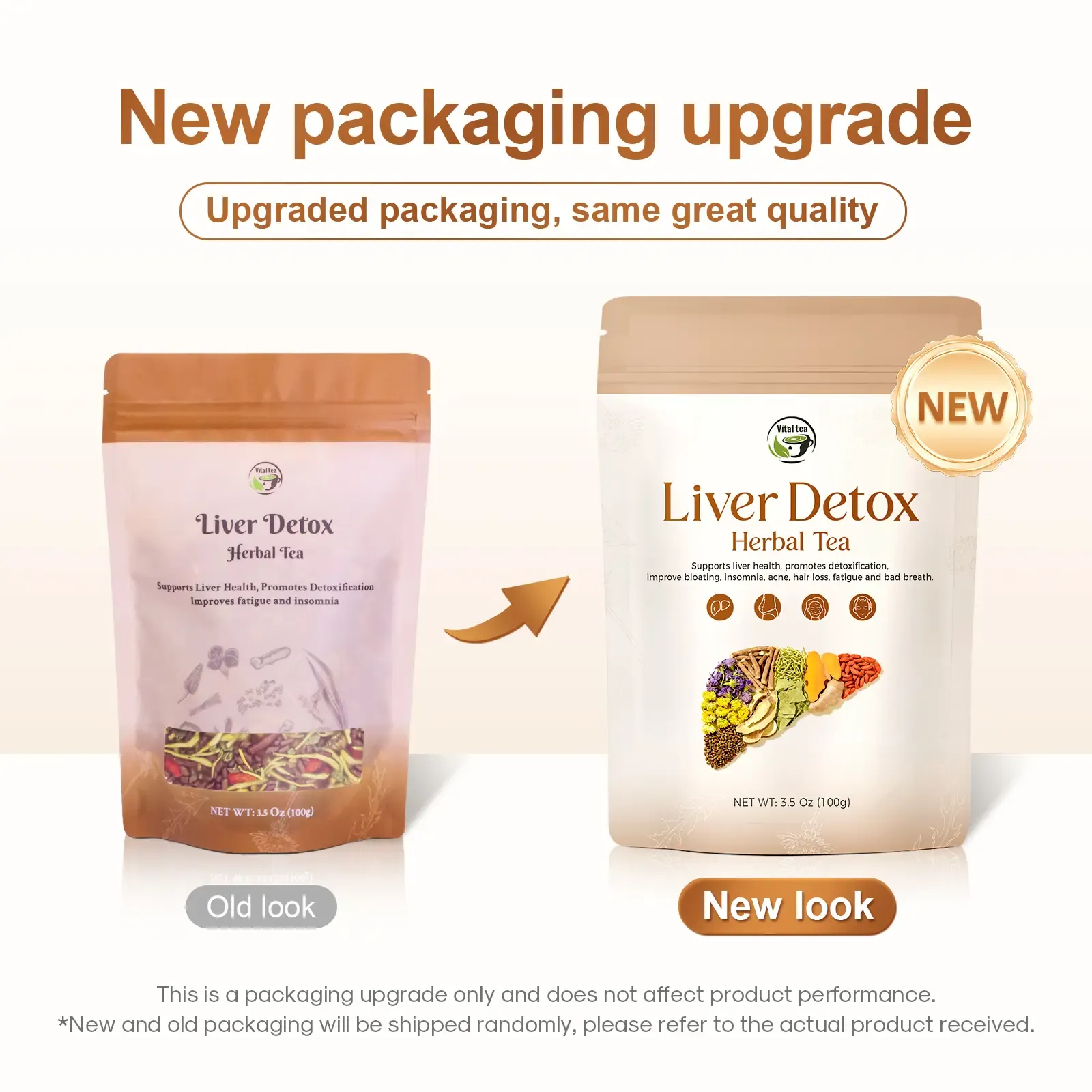 Liver and Kidney Detox Cleanse Tea - Milk Thistle GojiBerry Dandelion root Honeysuckle, Hand-picked 9 Organic Herbs, Edible corn fiber tea bags, Beverage Natural