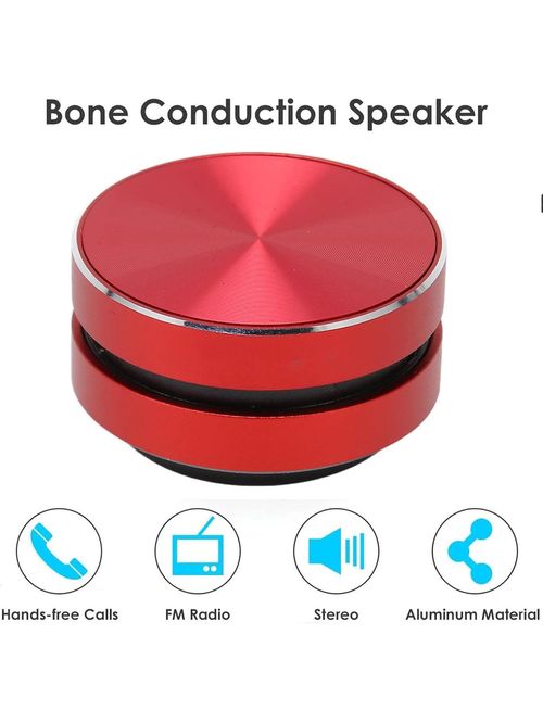 C801 Bone Conduction BT Vibration Stereo Audio Digital Wireless Portable TWS Sound Box Turns Anything to Speaker Custom LOGO