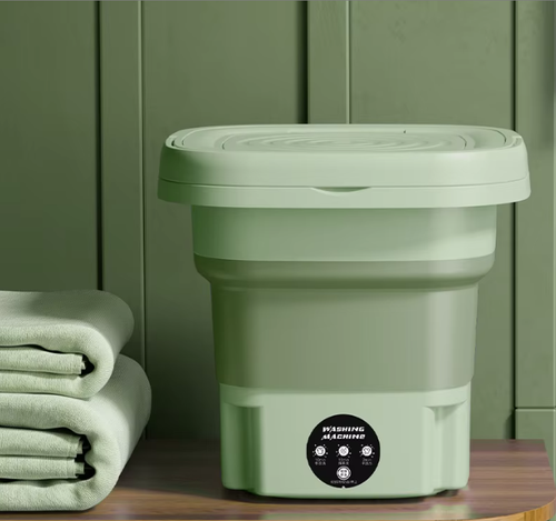 Portable Mini Foldable Household Washing Machine for Students Dormitory Intimates Cleaning Cross-Border Consumer Electronics