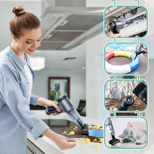 Powerful Car Vacuum Cleaner Wireless Blowing Suction One High Power Vehicle Laptop Multifunction Portable Smart Vacuum Cleaner