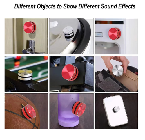 C801 Bone Conduction BT Vibration Stereo Audio Digital Wireless Portable TWS Sound Box Turns Anything to Speaker Custom LOGO